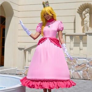 Adult Small Princess Peach costume new